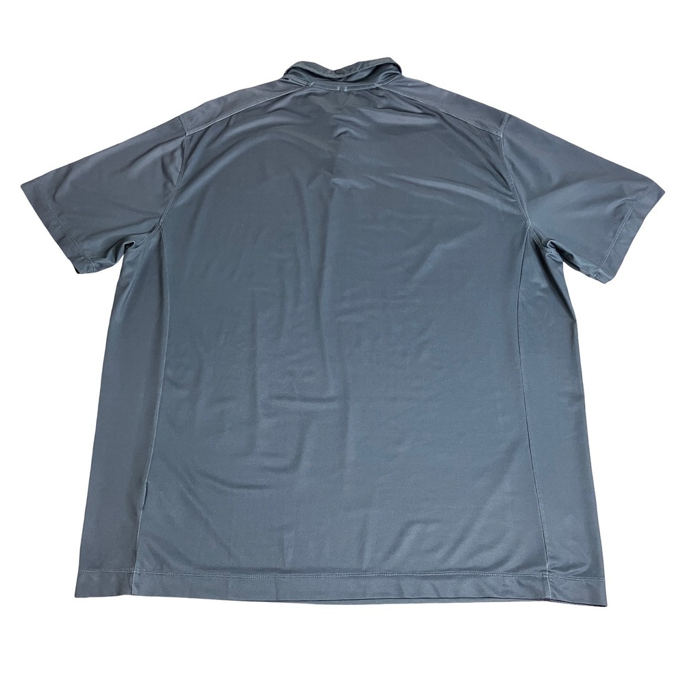 Nike Golf Tour Performance Dri-FIT Polo Shirt Mens XXL Blue Gray Retro Diamond - Picture 3 of 16